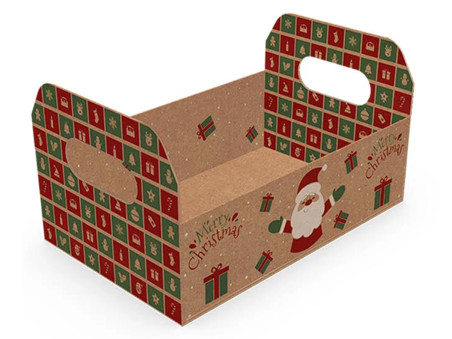 CESTA 25X18,5,X14,5 CAIXO.KRAFT NATAL-AV