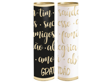 LATA P/GARRAFA 34X09 MENSAGENS