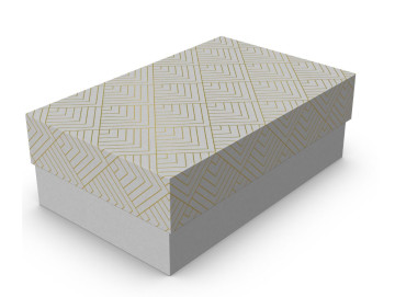 CX.16X10X06 BRANCA C/OURO-AV