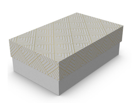 CX.16X10X06 BRANCA C/OURO-AV