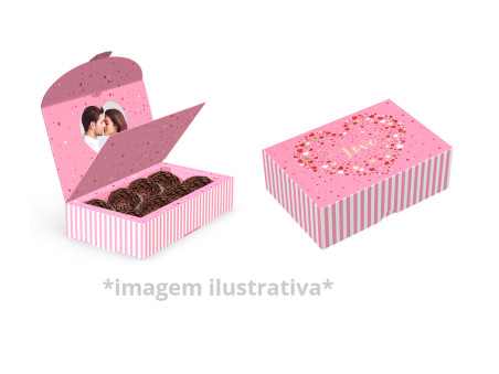 CX.19X11X04 ROSA PORTA RETRATO LOVE-AV