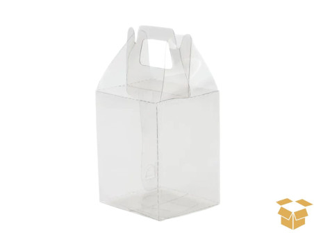 MALETA 07X07X09 TRANSPARENTE C/10