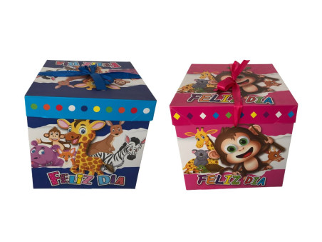 CX.22X22X22 ANIMAIS FELIZ DIA-AV