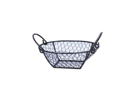 CESTA 09X21X07CM ARAMADA REDONDA-PEQ