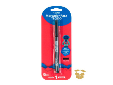 CANETA TECIDO PRETA FUTURO...