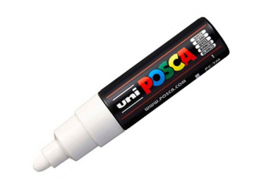 CANETA POSCA PC-7M BRANCA...