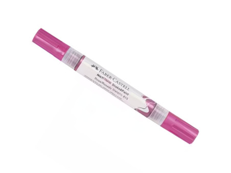 CANETA MULTIMARK SHAKE ROSA MET.2 PONTAS