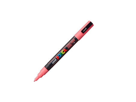 CANETA POSCA PC-3M ROSA CORAL 8,00MM-AV