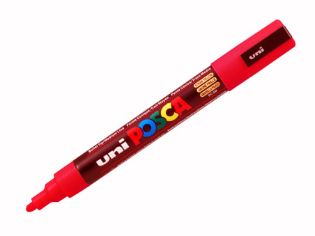 CANETA POSCA PC-5M/5D VM.15 2.5MM-AV.