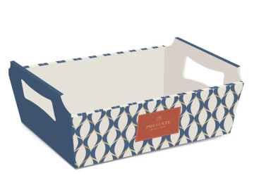 CESTA 33X24X11 WAVES AZ.-AV.