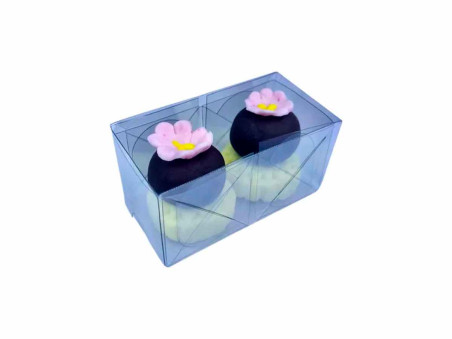 CX.08X04X04 2 DOCES ACETATO TRANSP.-AV