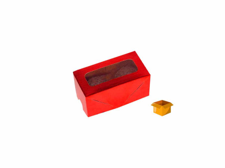 CX.08X04X04 VERMELHO C/VISOR 2 DOCES C10