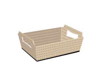 CESTA 27X19X10 RATTAN-AV.