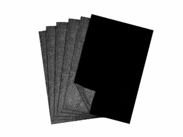 CARBONO P/RISCO PRETO 33X44...