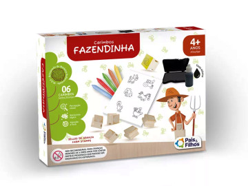 CARIMBO FAZENDINHA 6 PECAS...