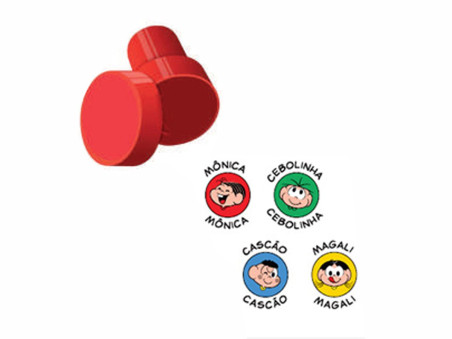 CARIMBO DESENHO TURMA DA MONICA-AV.