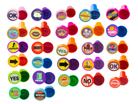 CARIMBO DESENHO PEDAGOGICOS RECADOS-AV