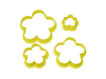 CORTADOR FLOR C/4 PECAS