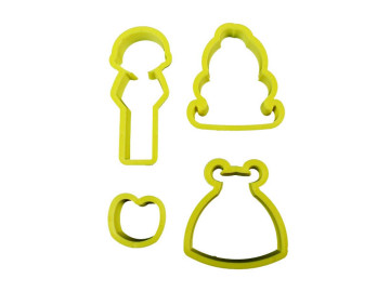 CORTADOR PRINCESA I C/4 PECAS