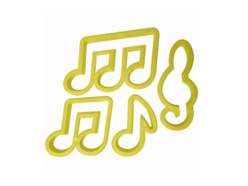 CORTADOR NOTAS MUSICAIS C/4