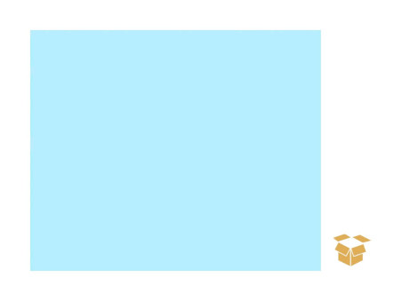 CARTOLINA AZUL FOSCO 120G.MILPEL C/100