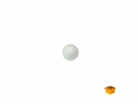 BOLA ISOPOR  15MM DIAMETRO C/200