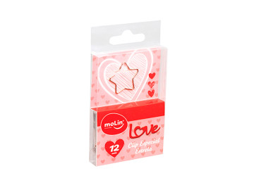 CLIPS 30MM ESTRELA LOVE...