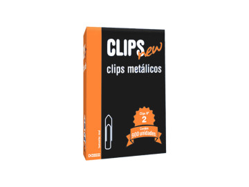 CLIPS N.  2 GALVANIZADO 500G.