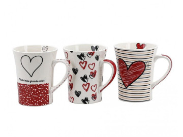 CANECA PORCELANA LOVE
