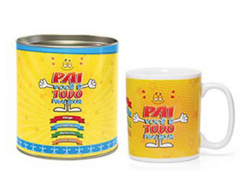 CANECA PAI VOCE E TUDO...