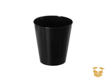 COPO ACRILICO  25ML.PRETO C/10