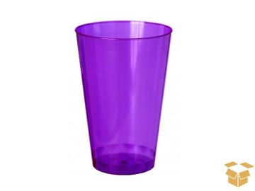 COPO ACRILICO 300ML.ROXO C/10