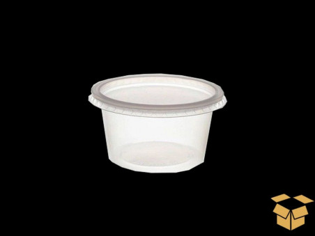 POTE DESC. 500ML.TR.RED.PP.C/TAMPA C/25