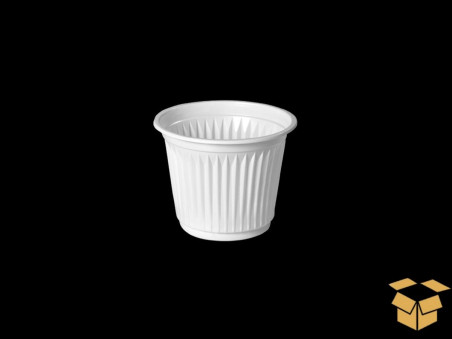 COPO DESC.050ML BRANCO CAFE PP 50X100