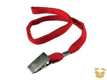 CORDAO PARA CRACHA VERMELHO...