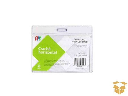 CRACHA  5,6X9,5 RIGIDO HORIZONTAL C/10