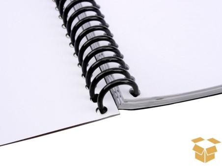 ESPIRAL 50MM ENCARDENACAO 500F.PRETO C12