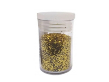GLITER OURO DOURADO POTE...