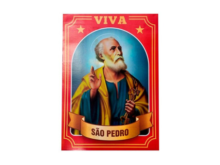 PAINEL PAPEL SAO PEDRO 69X48CM.
