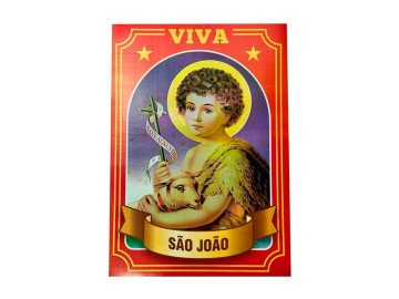 PAINEL PAPEL SAO JOAO 69X49CM