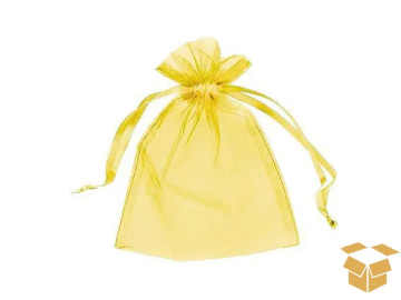 SACO ORGANZA 15X20 OURO C/100