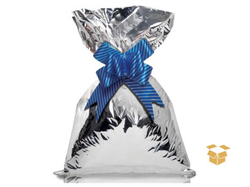 ENVELOPE 35X53 PRATA C/50