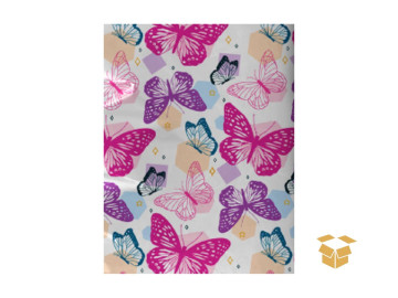 ENVELOPE 25X35 BORBOLETAS C/50