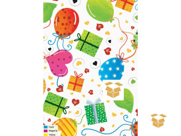 ENVELOPE 30X45 BALOONS C/50