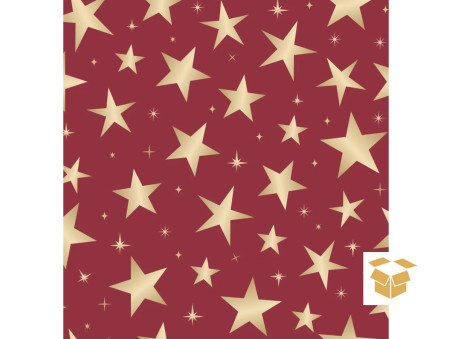 ENVELOPE 30X44 BRILHAR VERMELHO C/50