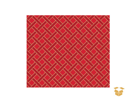 ENVELOPE 20X29 QUADRATI VERMELHO C/50