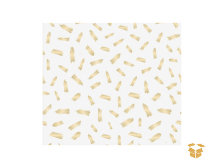 ENVELOPE 20X29 PINCELADAS BR/OURO C/50