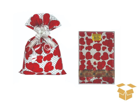 ENVELOPE 30X44 CORACOES C/POA C/50