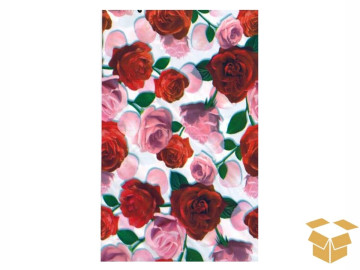 ENVELOPE 15X30 ROSES C/100