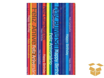 ENVELOPE 20X29 PARABENS C/100